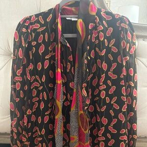 DVF SILK BLOUSE